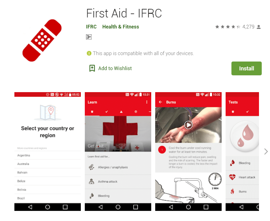	
First Aid - IFRC