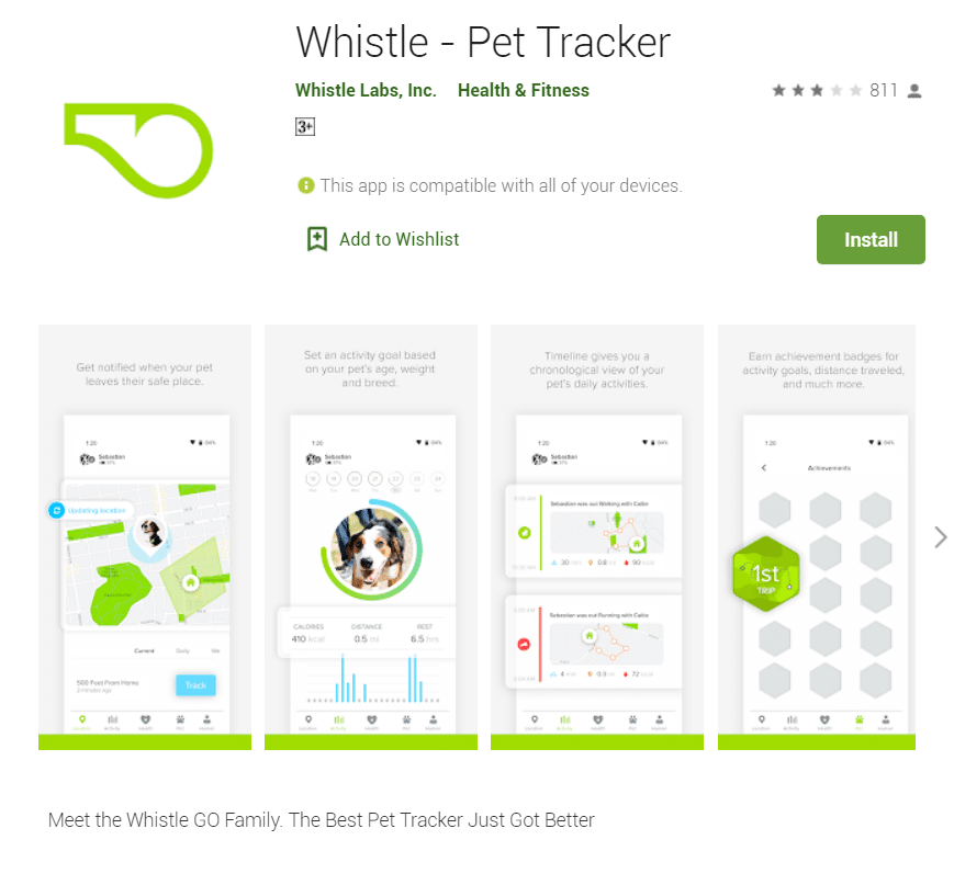 Whistle Pet Tracker
